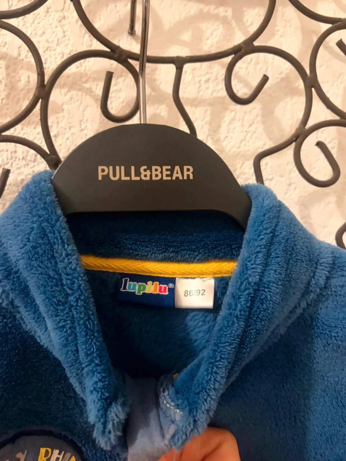 Chaqueta de forro polar azul con bordado de rinoceronte - Lupilu - 18/24 meses (86/92 cm) – photo 4